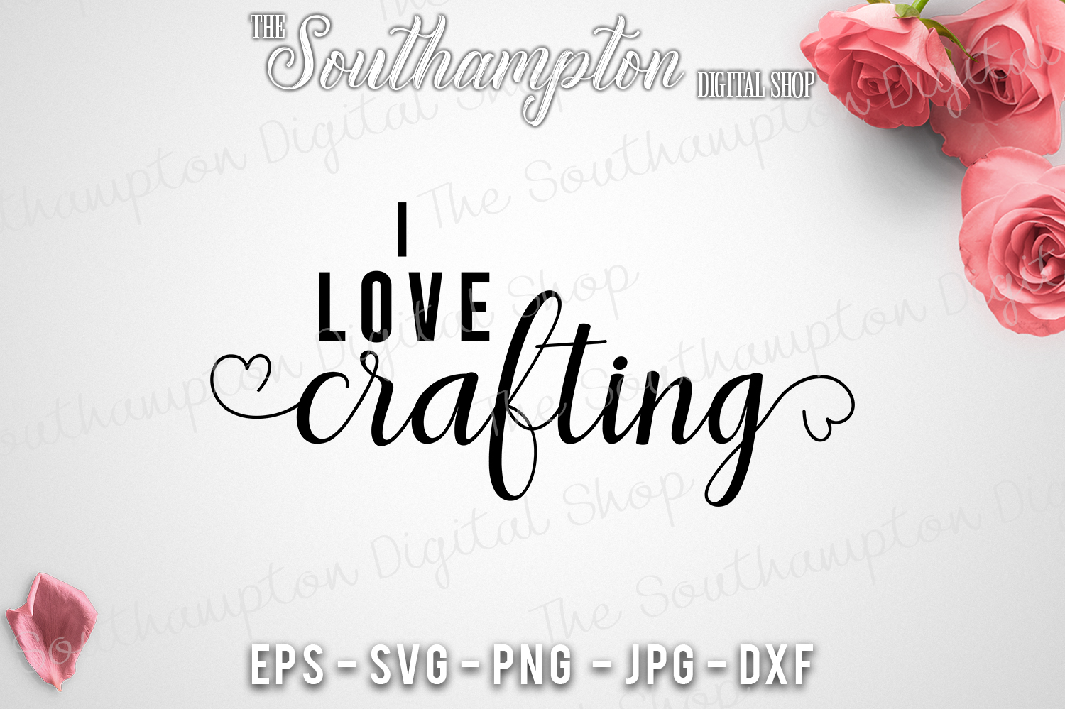 I Love Crafting (78086) | SVGs | Design Bundles