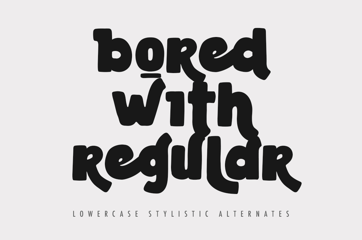 Be Bold Typeface (515096) | Other | Font Bundles