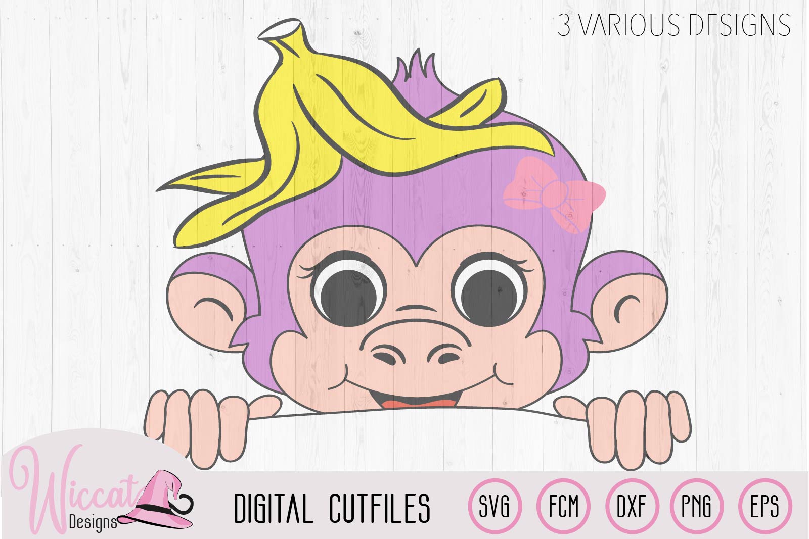 Download Peekaboo Girl monkey svg, baby design