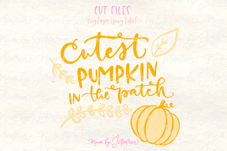 Download Cutest Pumpkin in the Patch Svg (110081) | SVGs | Design ...