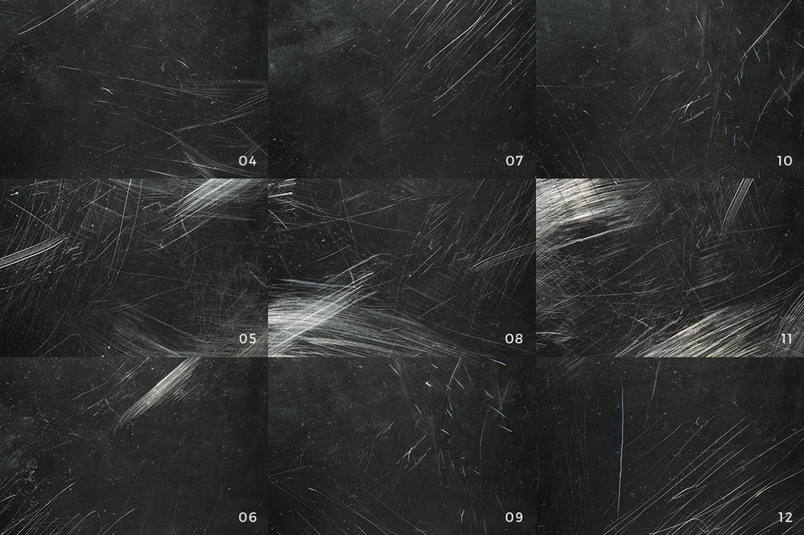 30 Dust & Scratch Overlay Textures