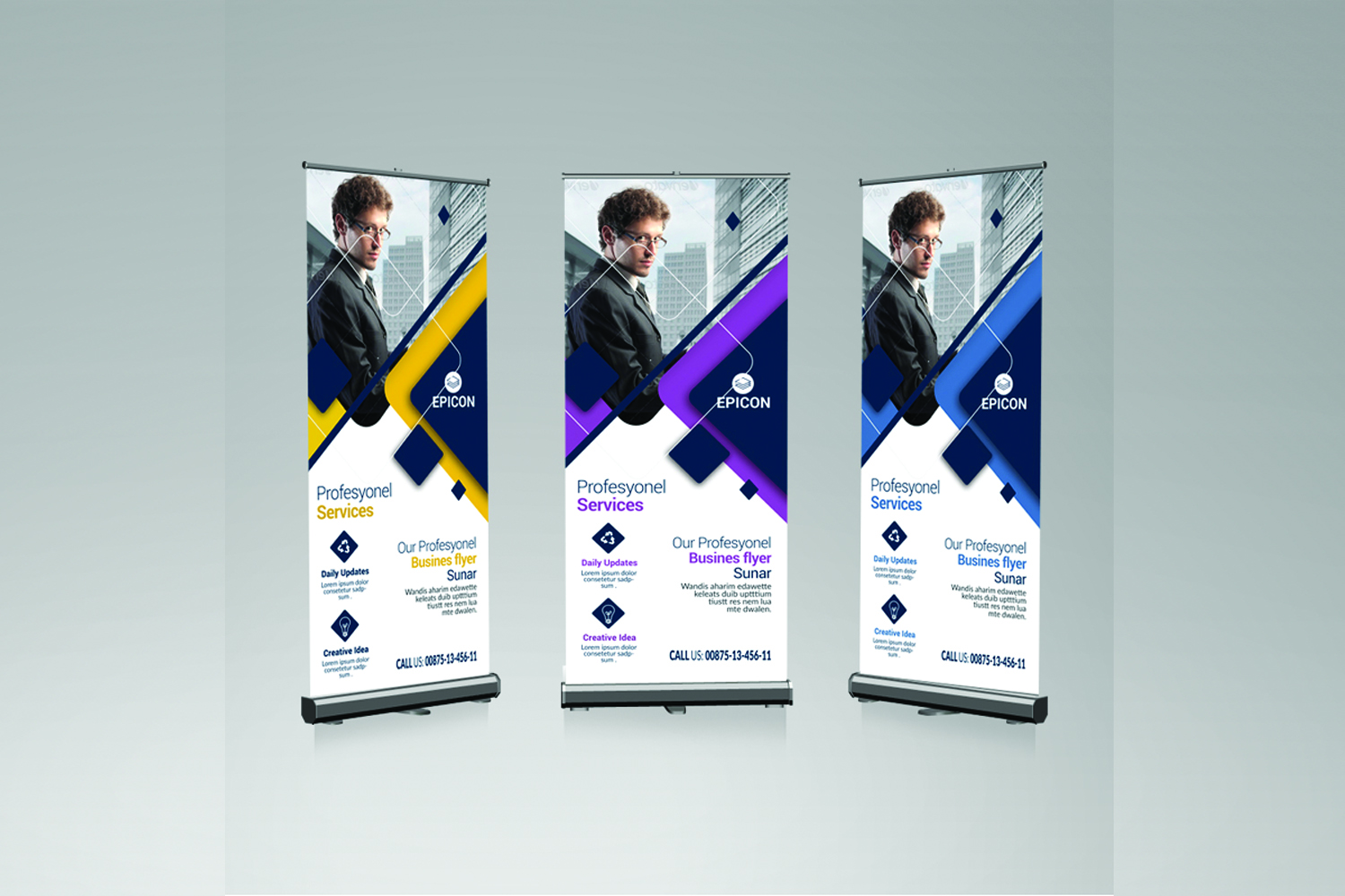 Company Roll Up Banner