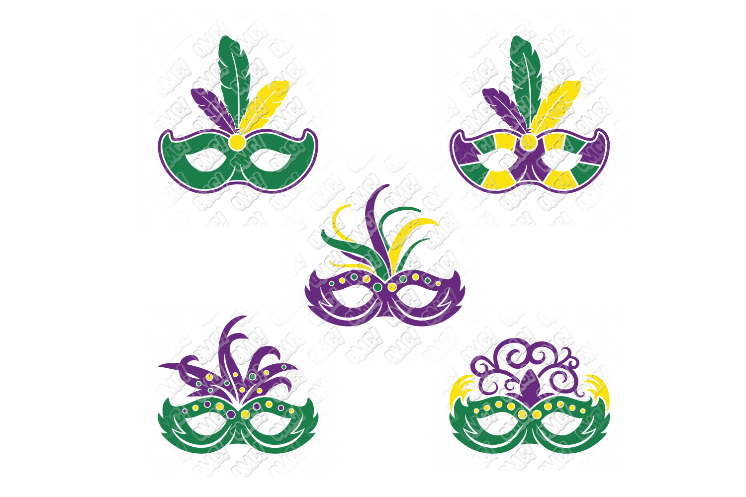 Mardi Gras Mask SVG Masquerade in SVG, DXF, PNG, EPS, JPG (186302
