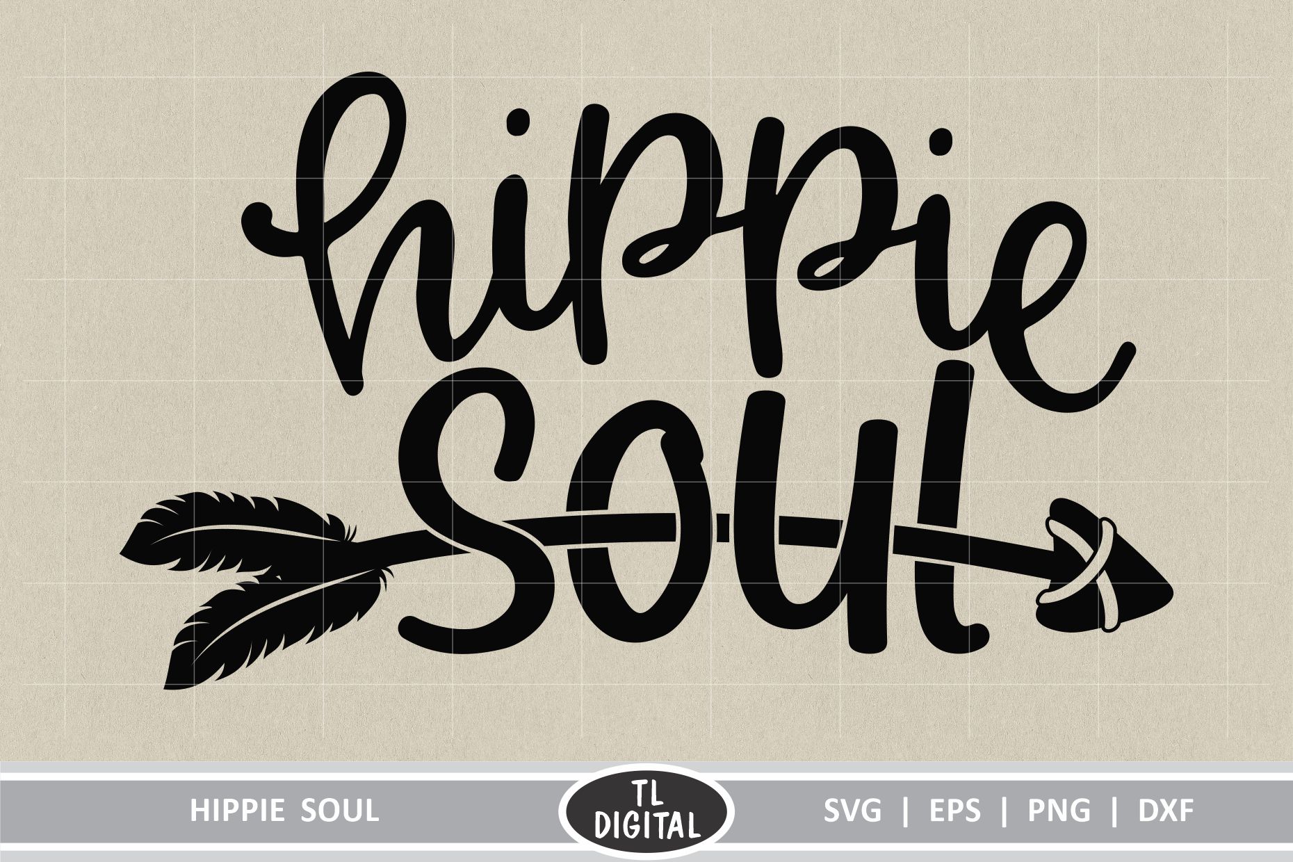 Hippie Soul Boho Graphic Svg Eps Png Dxf 290226