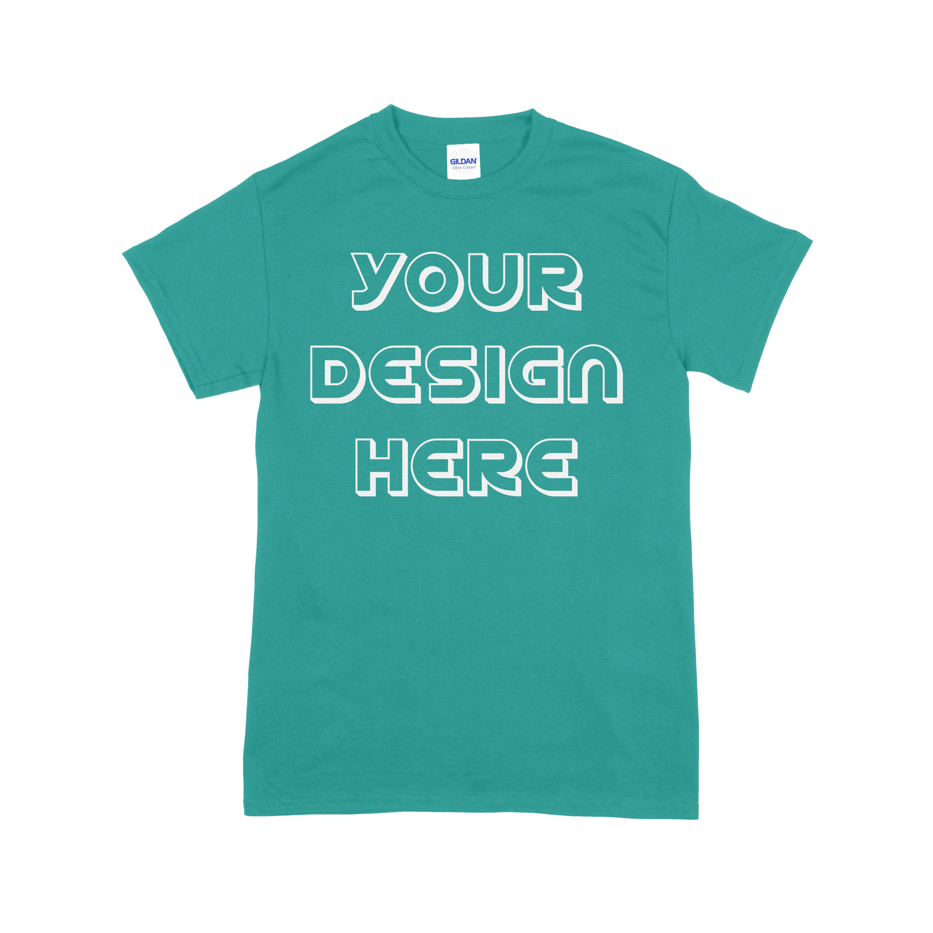 Download Gildan 8000 DryBlend Adult T-Shirt Mockups V1 - PNG ...