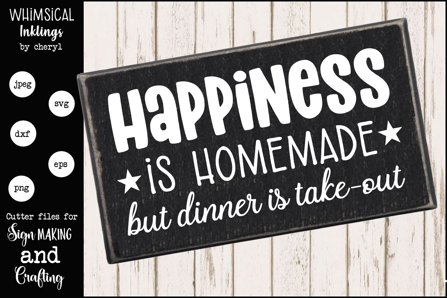 Download Happiness Is Homemade SVG (276334) | SVGs | Design Bundles