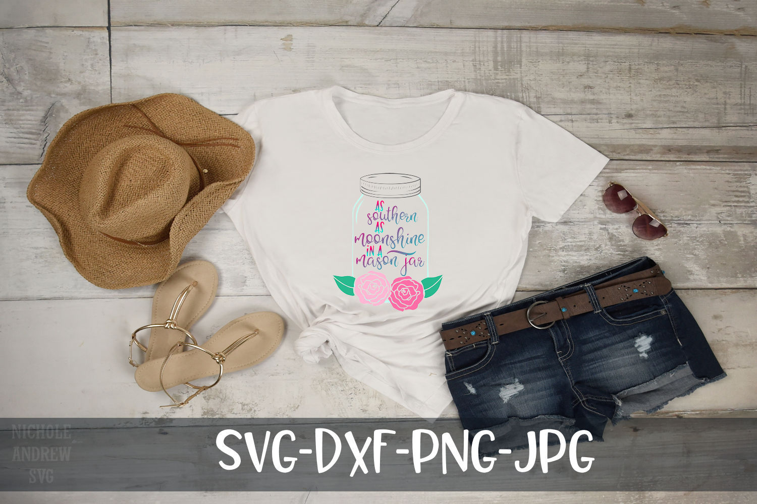Download As southern as moonshine in a mason jar, svg, southern svg