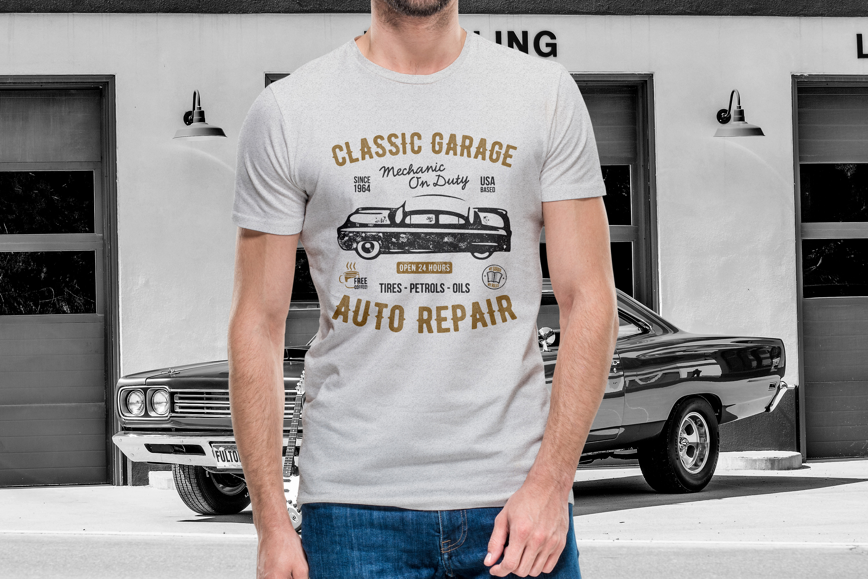 Download SVG Summer Surf T-Shirt and Classic Garage Vintage Emblems