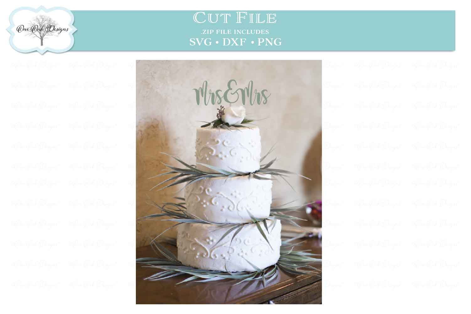 Mrs Mrs Lesbian Wedding Cake Topper Decoration