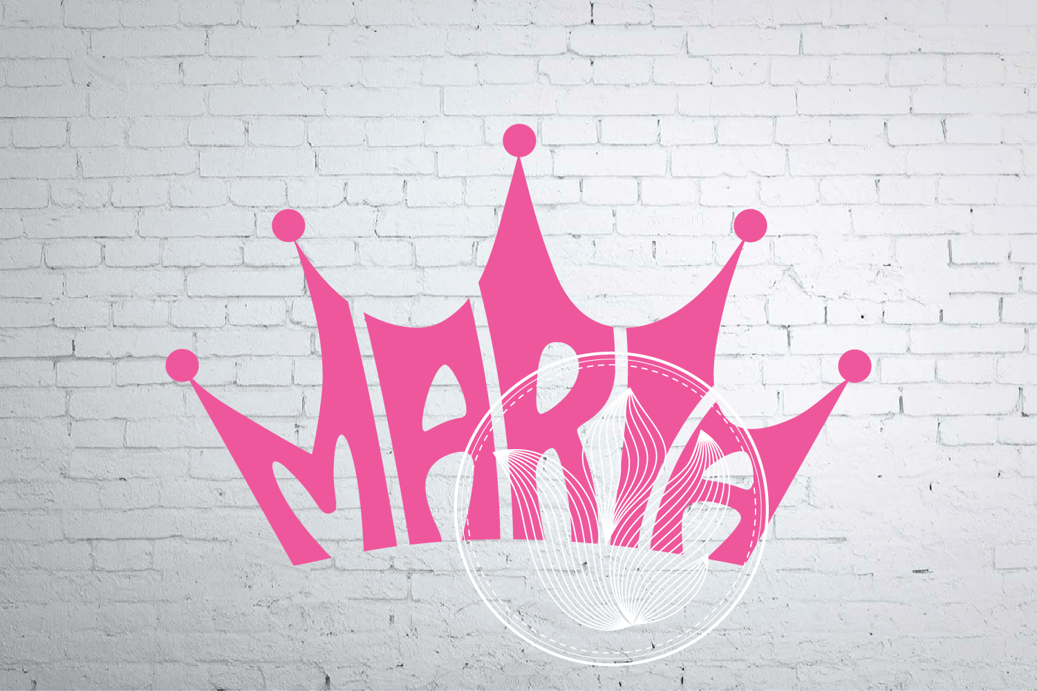 Download Digital Maria Word Art in crown shape, Maria crown jpg ...
