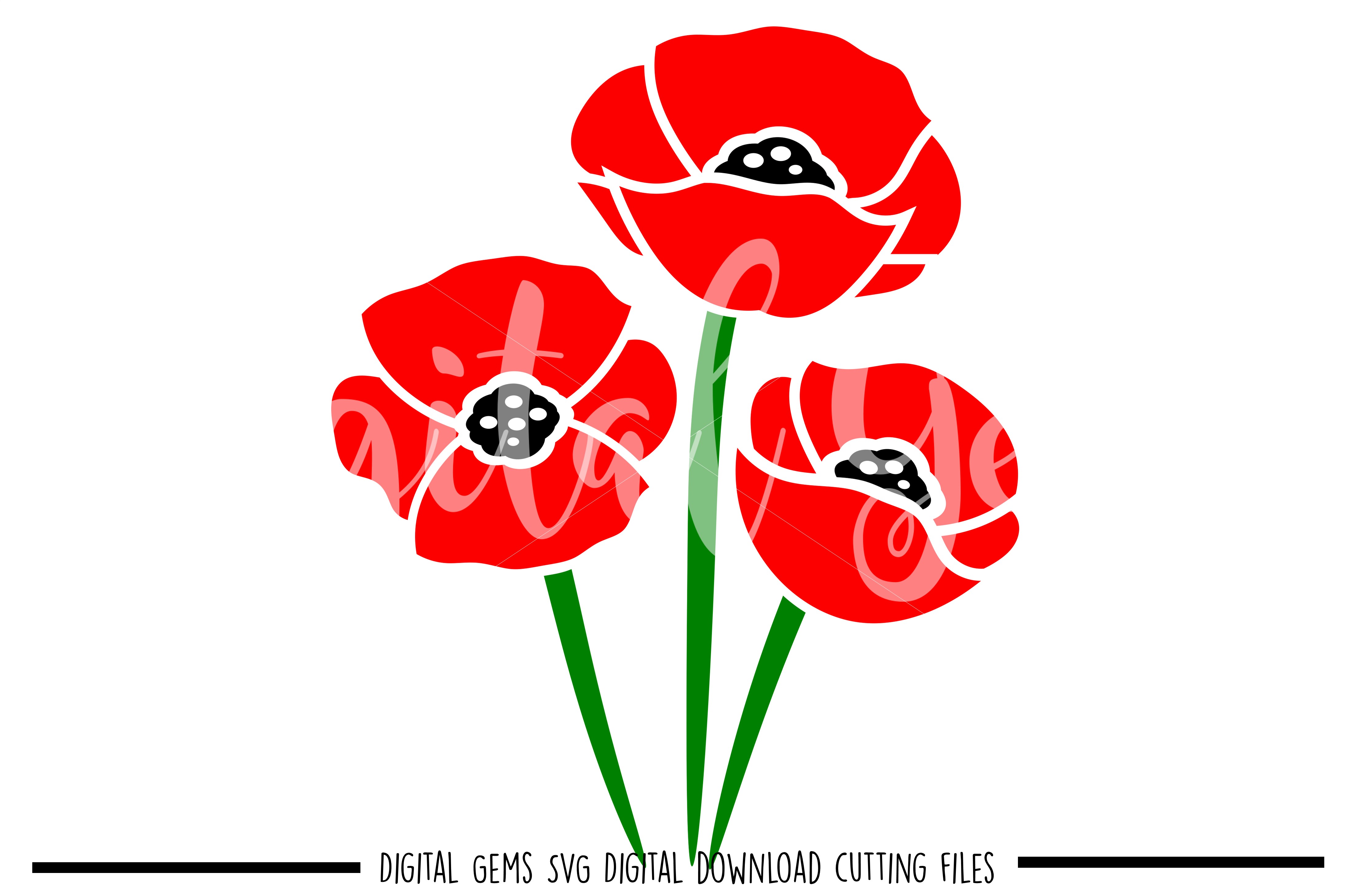 Poppy Svg Eps Dxf Png Files 39832 Svgs Design Bundles