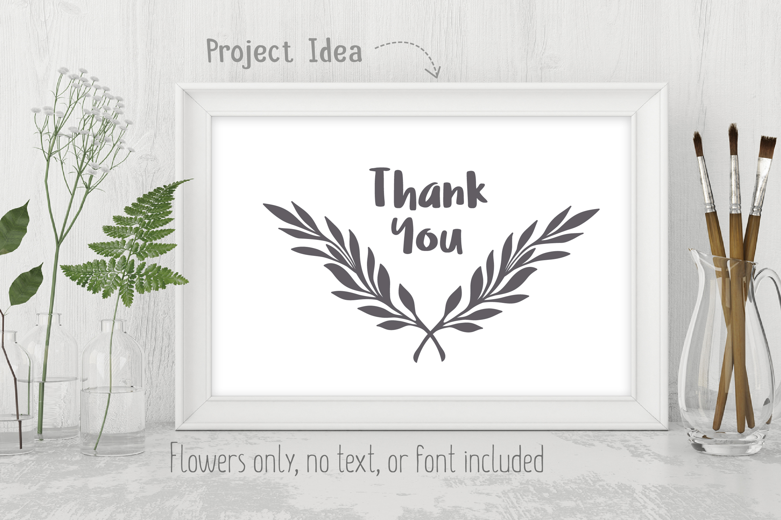 Download Laurel leaf Border SVG, Laurel leaf Corner svg, Wedding ...