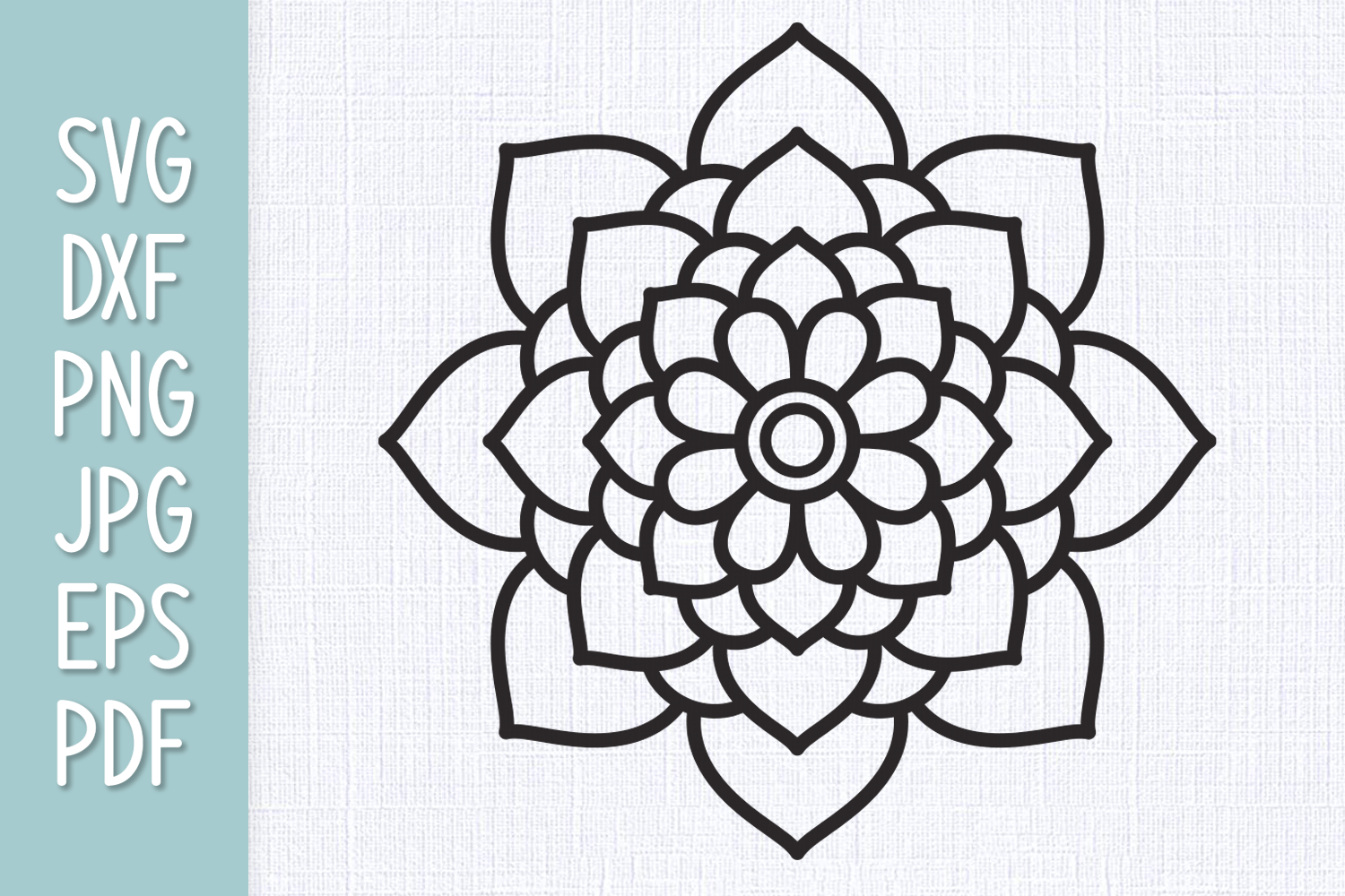 Free Free 327 Simple Flower Mandala Svg SVG PNG EPS DXF File