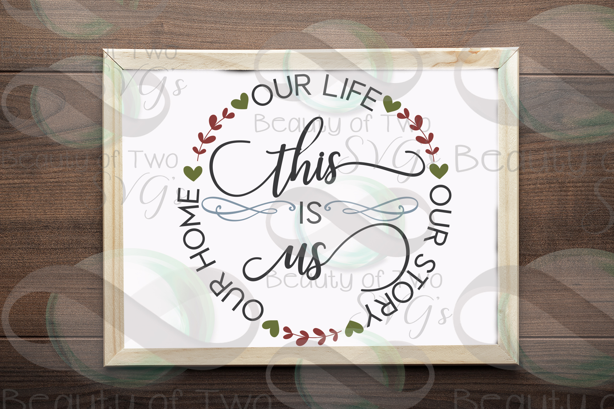 Download This is Us wreath svg and png, Farmhouse svg, family svg