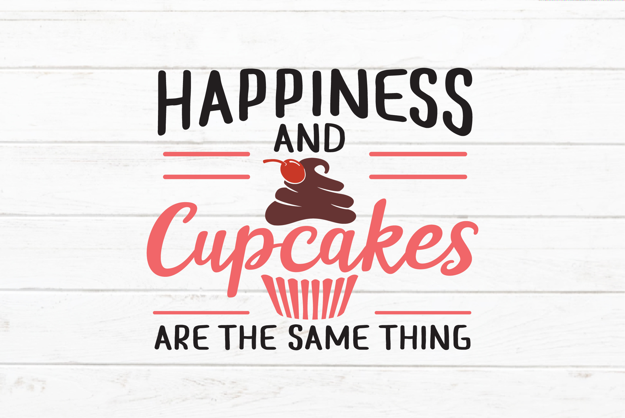 Cupcakes quotes SVG