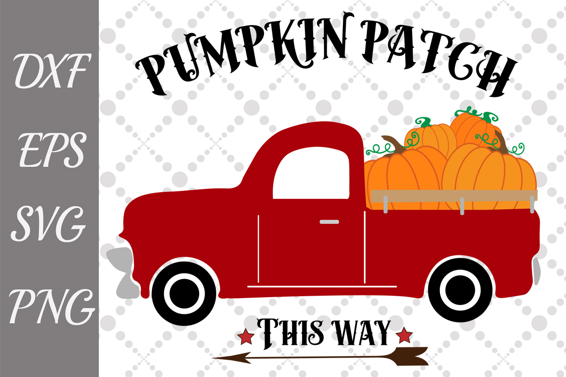 Pumpkin Patch Svg, PUMPKIN FARM SVG, Pumpkin Truck Svg (128421) | SVGs
