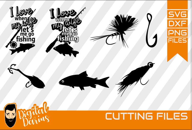 Free Free 174 Fly Fishing Rod Svg SVG PNG EPS DXF File