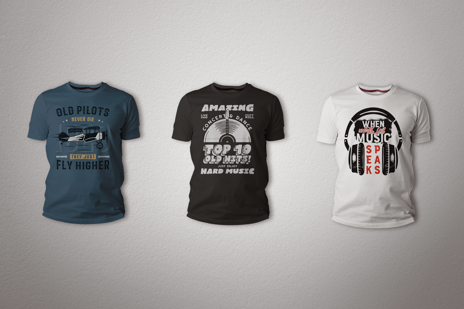 Vintage T-Shirt Bundle Retro SVG Designs Collection. Part 1