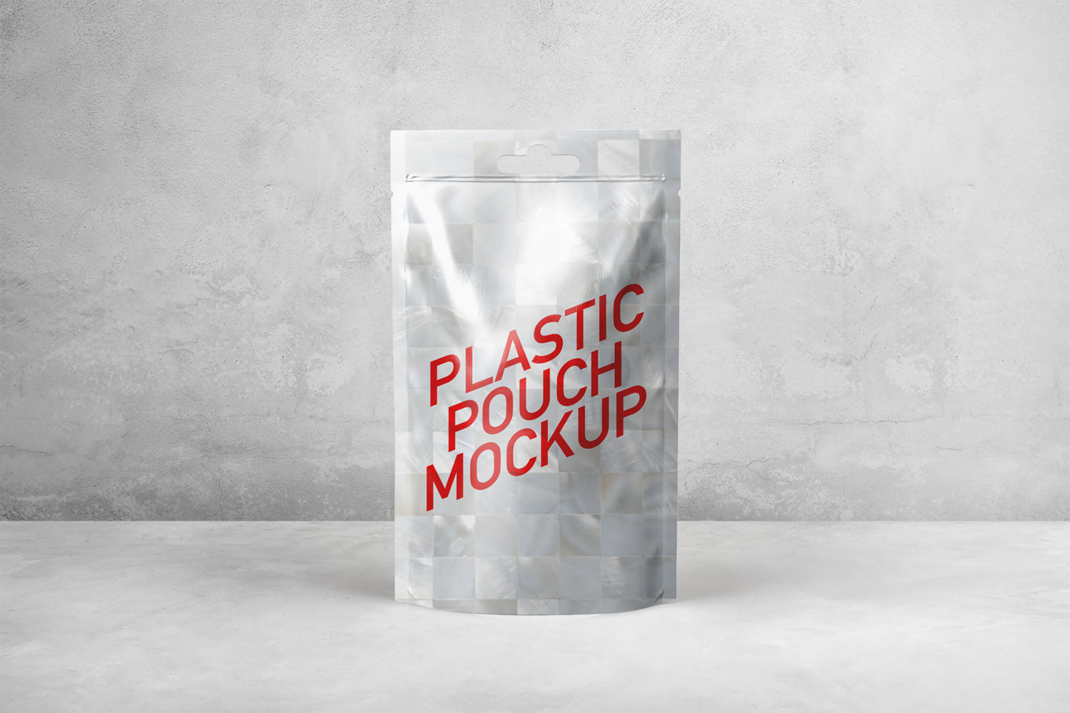 Plastic Pouch Mockup