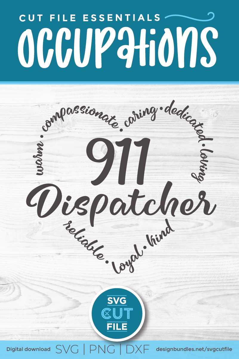 Download 911 Dispatcher heart svg - a 911 dispatcher svg for ...