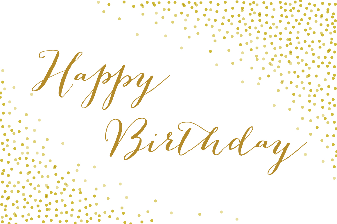 Gold Confetti Frames & Corner (81775) Backgrounds Design Bundles