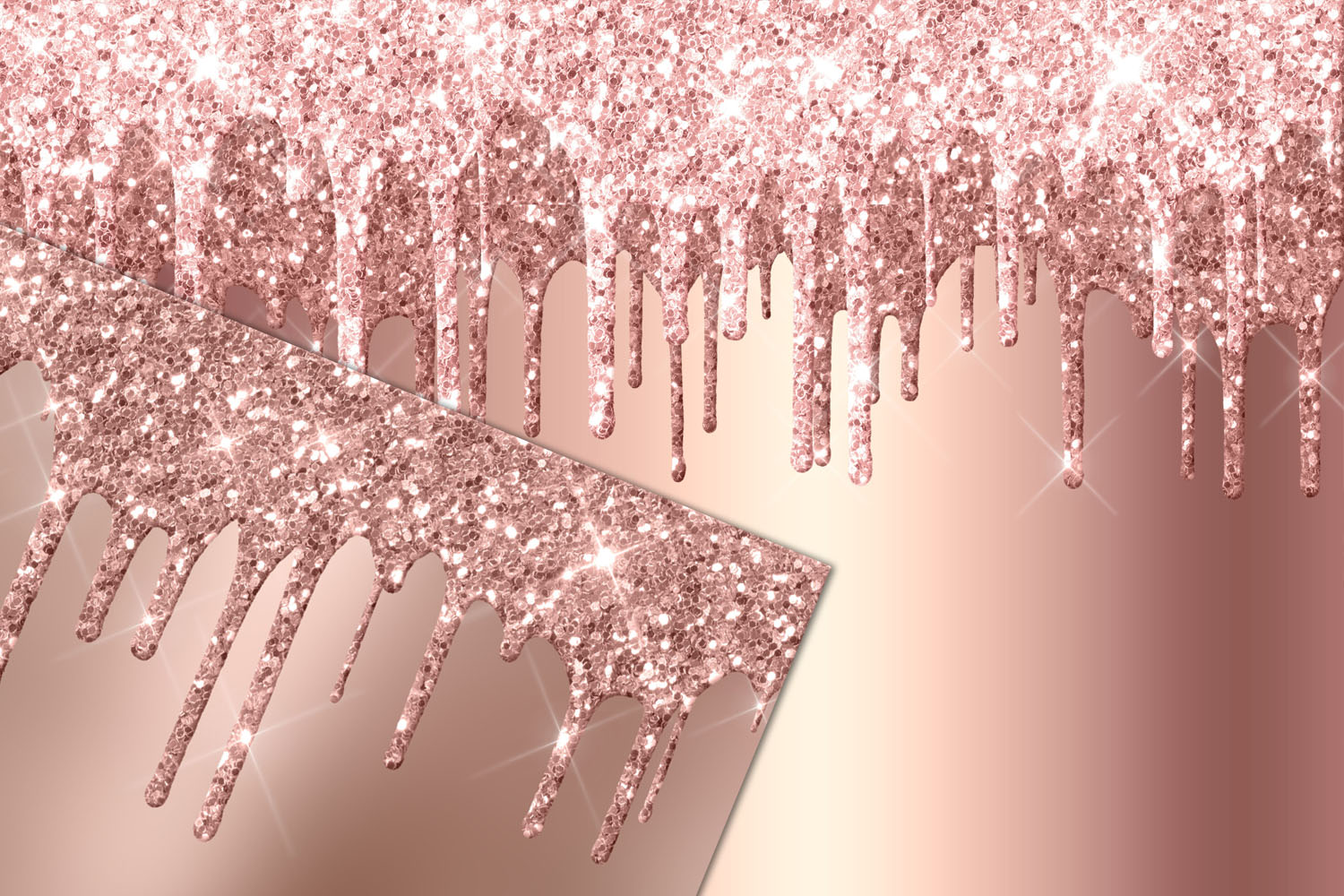 rose-gold-dripping-glitter-digital-paper-290164-textures-design-bundles