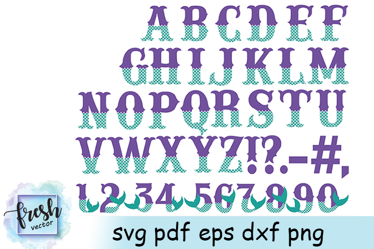 Free Free Mermaid Letters Svg 773 SVG PNG EPS DXF File