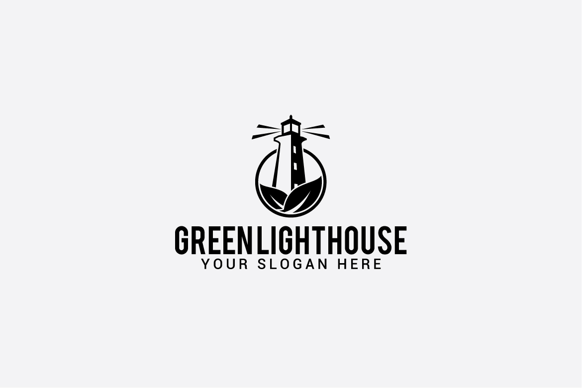 green lighthouse logo