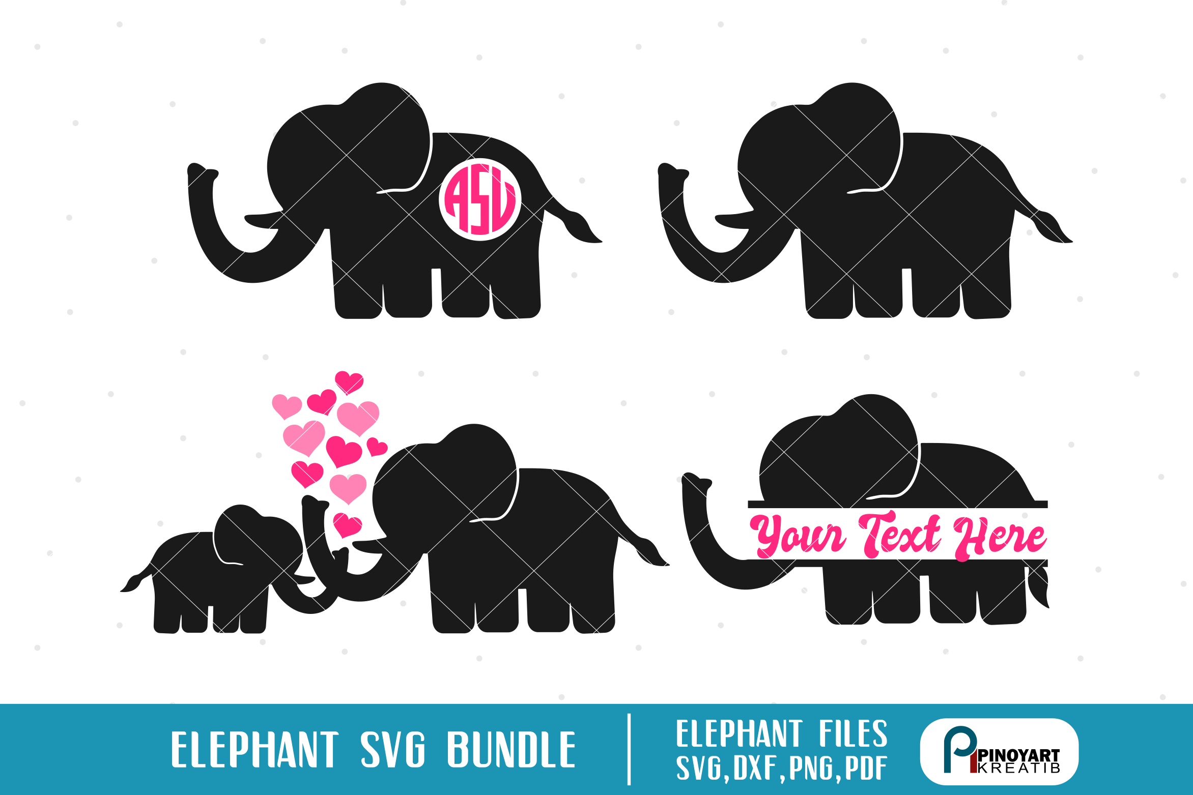 Free Free 124 Silhouette Baby Elephant Svg Free SVG PNG EPS DXF File