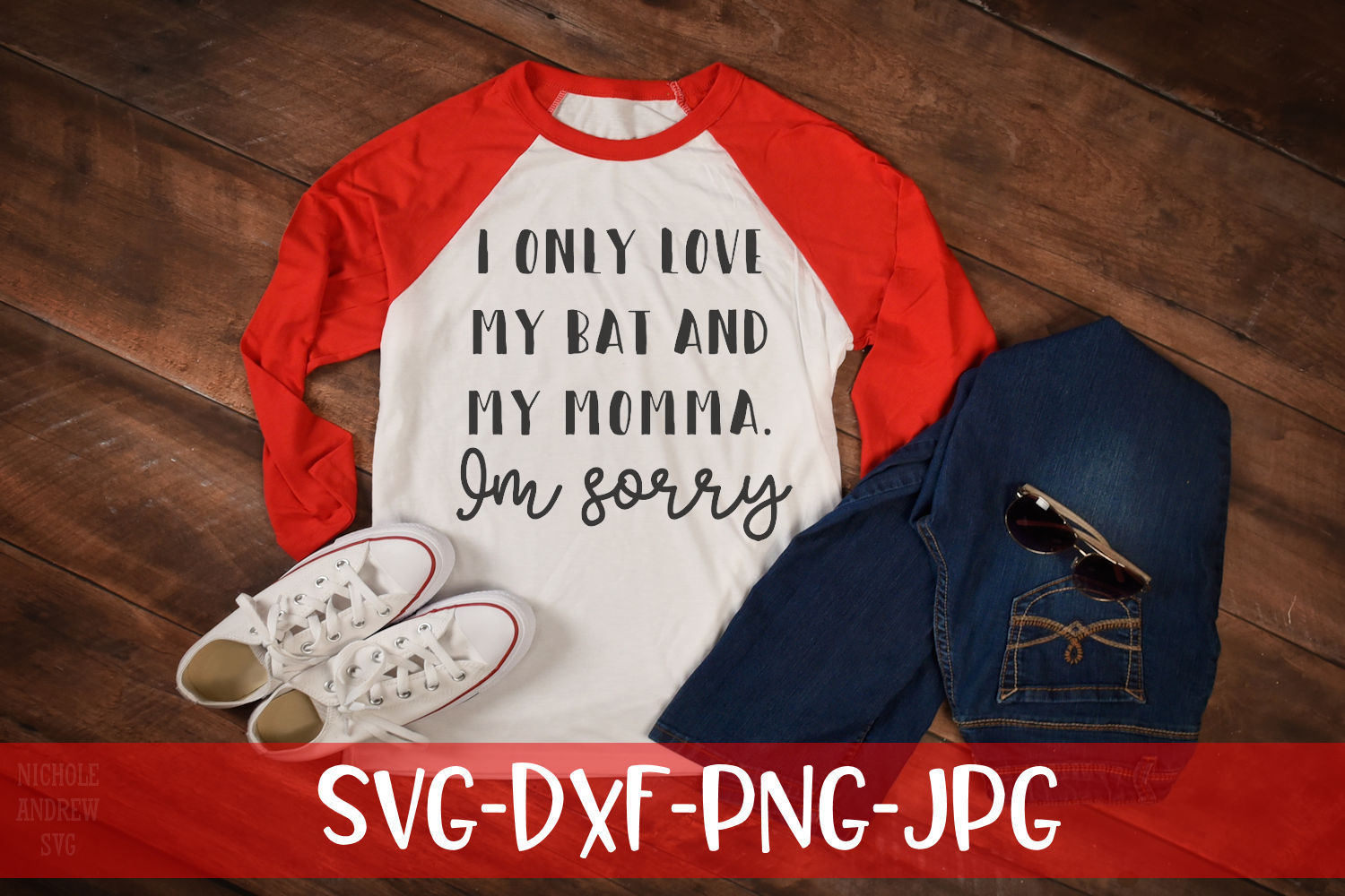 Download I only love my bat and my momma I'm sorry, Baseball, SVG ...