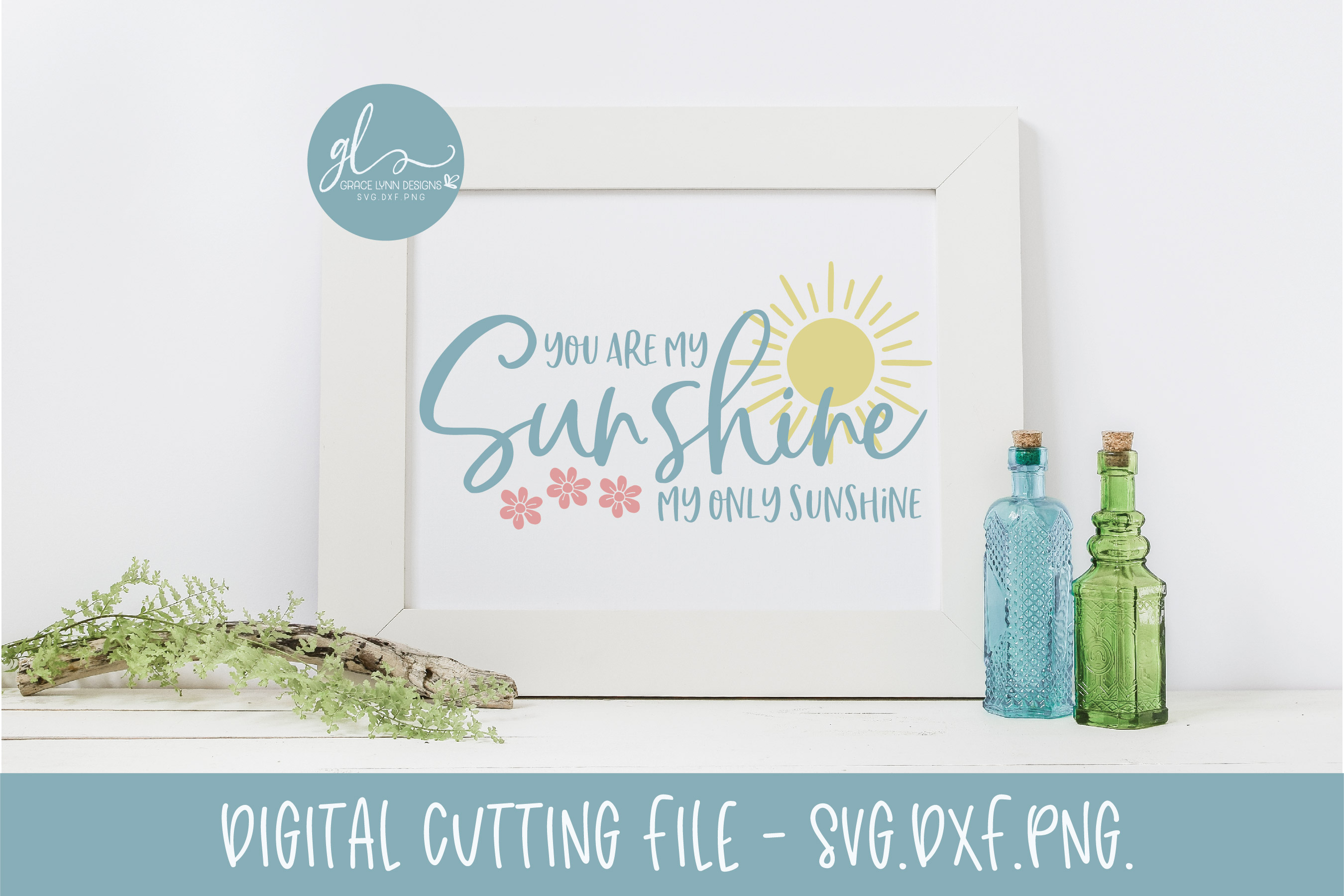 Download You Are My Sunshine My Only Sunshine - SVG, DXF & PNG