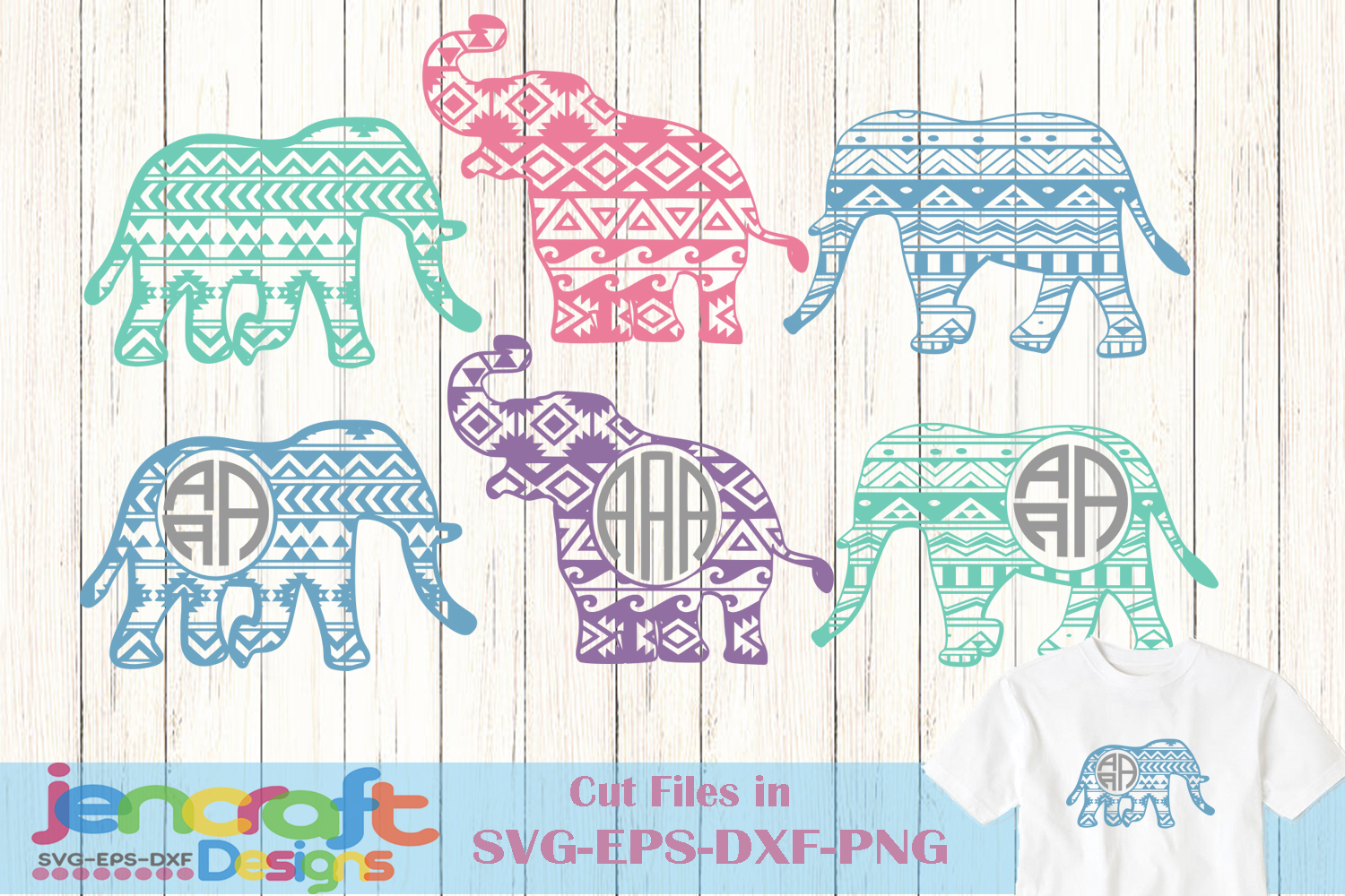 Free Free 334 Monogram Baby Elephant Svg SVG PNG EPS DXF File