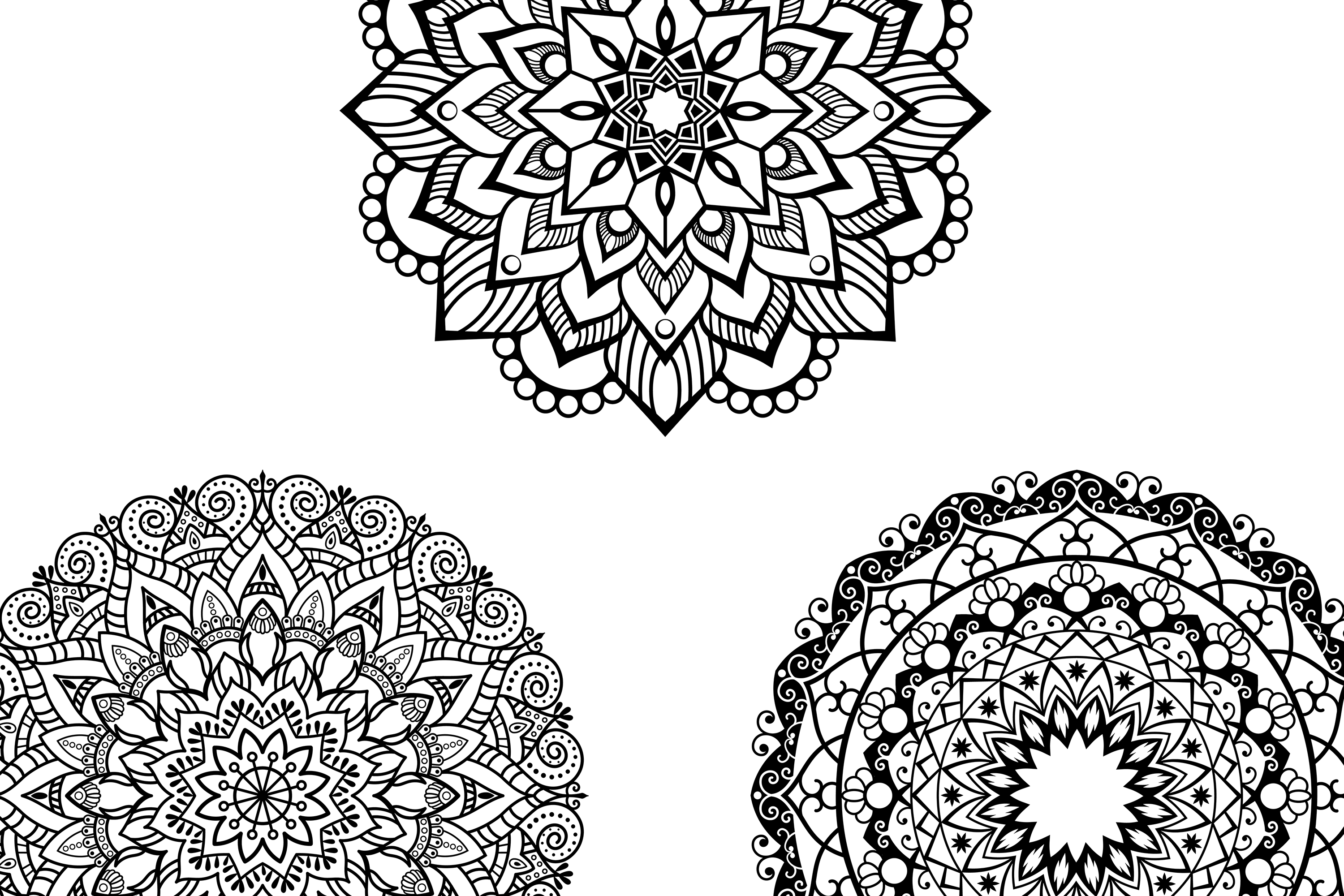 Download Mandala svg files (181397) | Cut Files | Design Bundles