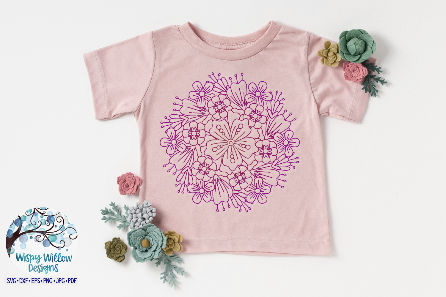 Download Intricate Spring Flower Mandala SVG Bundle | Floral Mandala