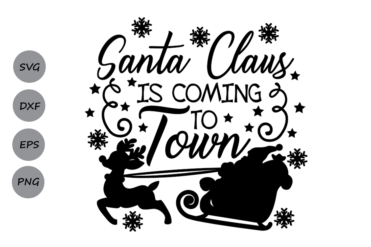 Download santa claus is coming to town svg, christmas svg, santa svg.