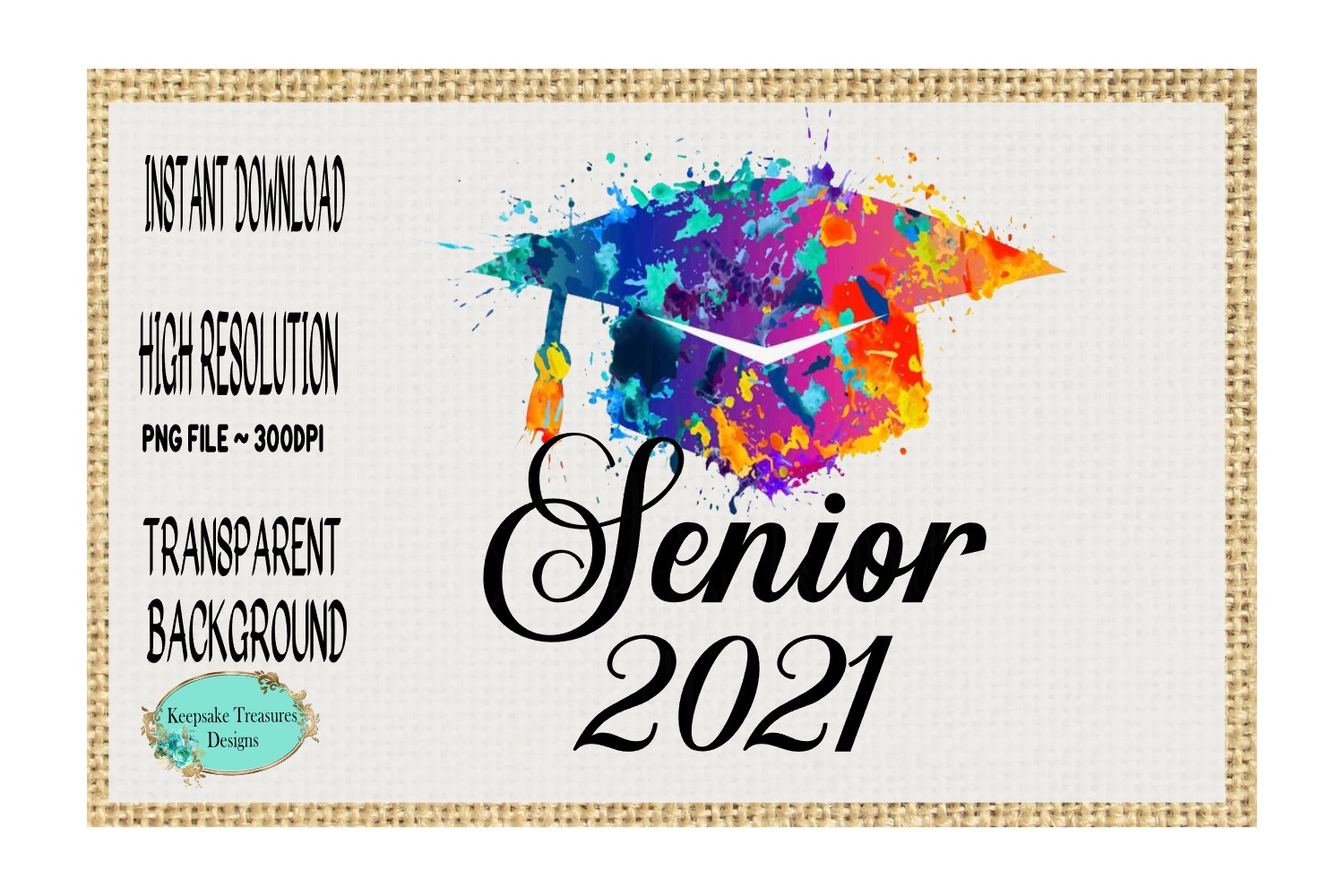 Senior 2021 Graduation Hat
