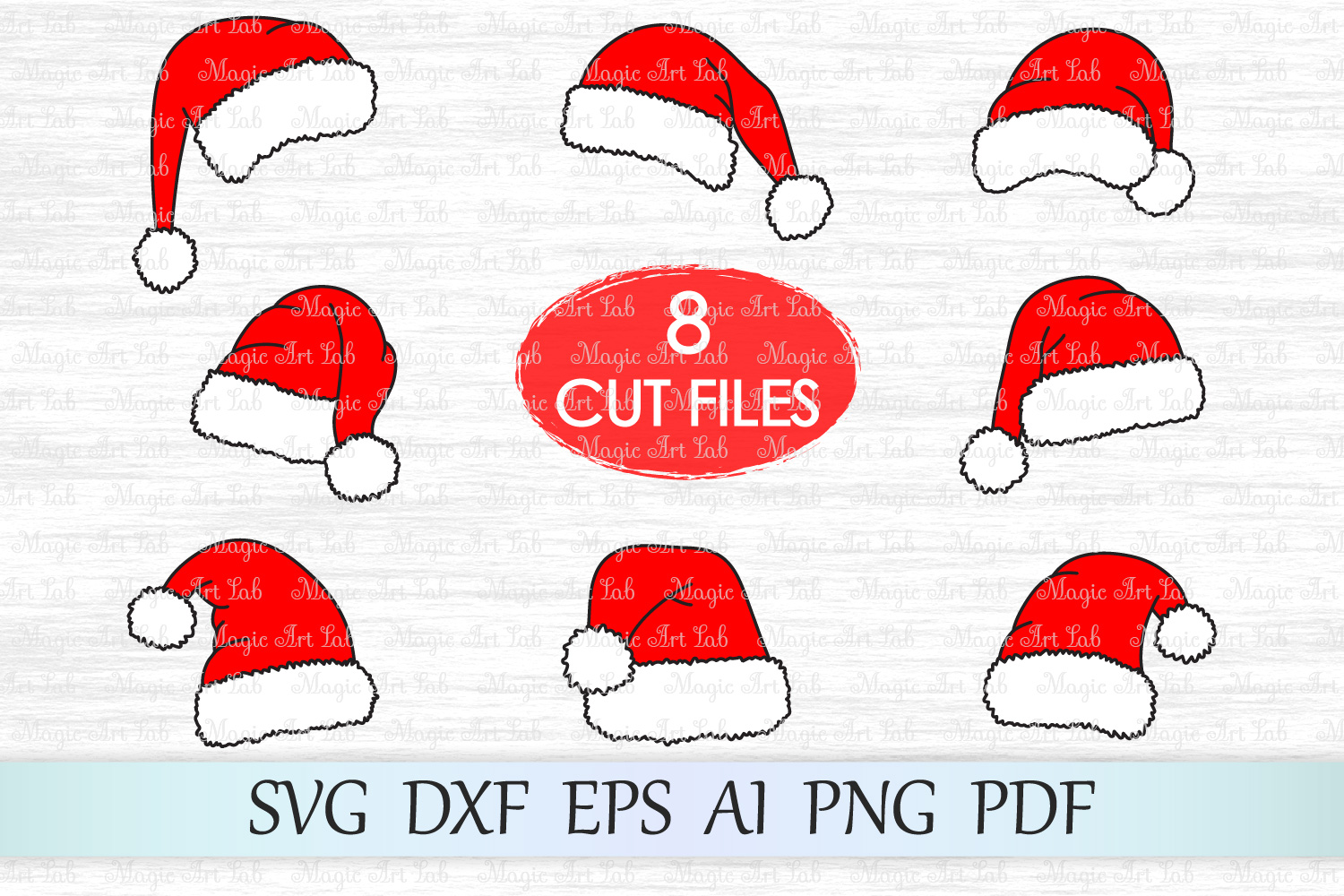 Download Santa hat svg, Christmas svg, Santa svg, Christmas clipart