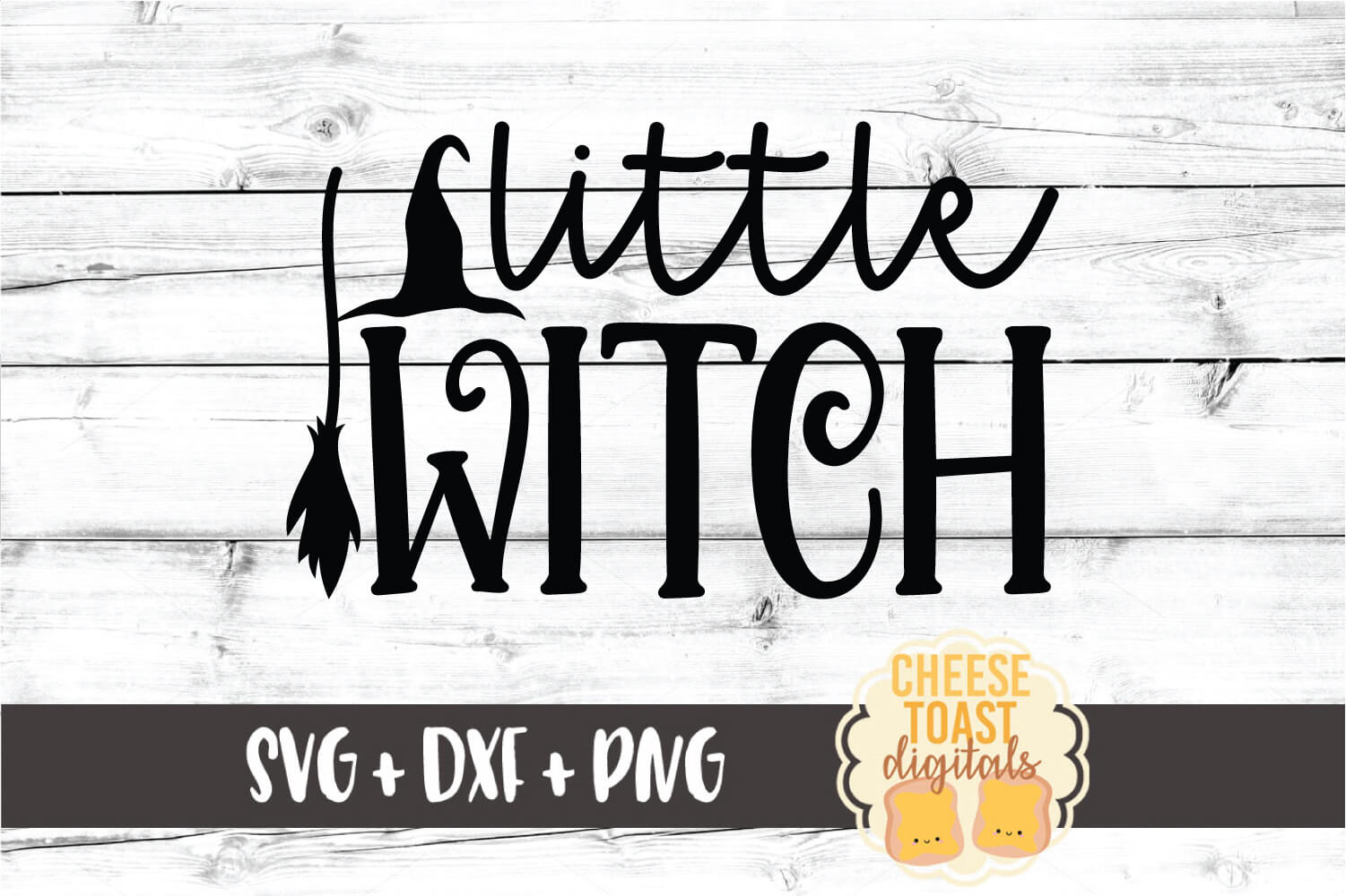 Download Little Witch - Funny Halloween SVG PNG DXF Cut Files