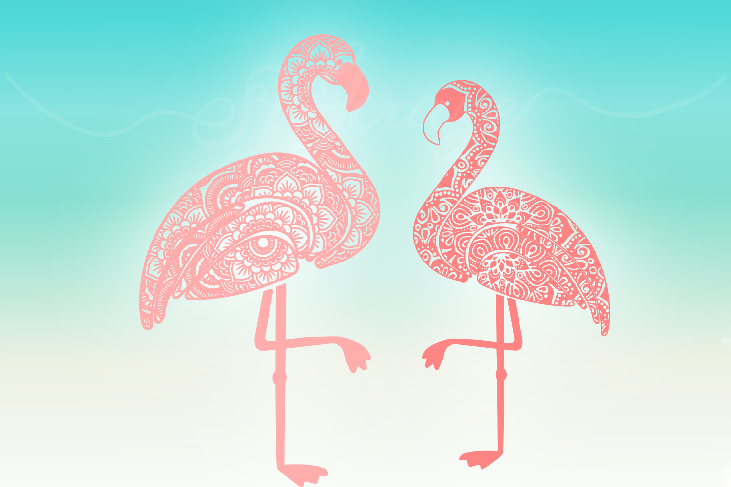 Download Flamingo Mandala Svg, Flamingo Mandala Svg, Mandala SVG