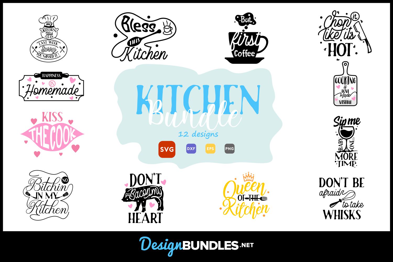 Download Kitchen SVG Bundle