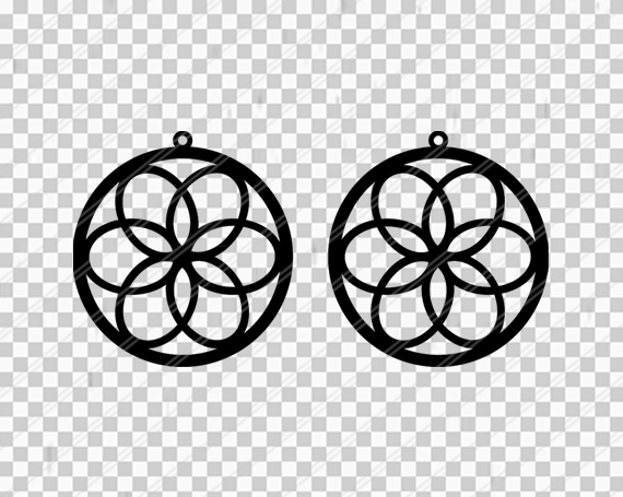 Download Floral earrings svg,Abstract earrings,Jewelry svg,cricut ...