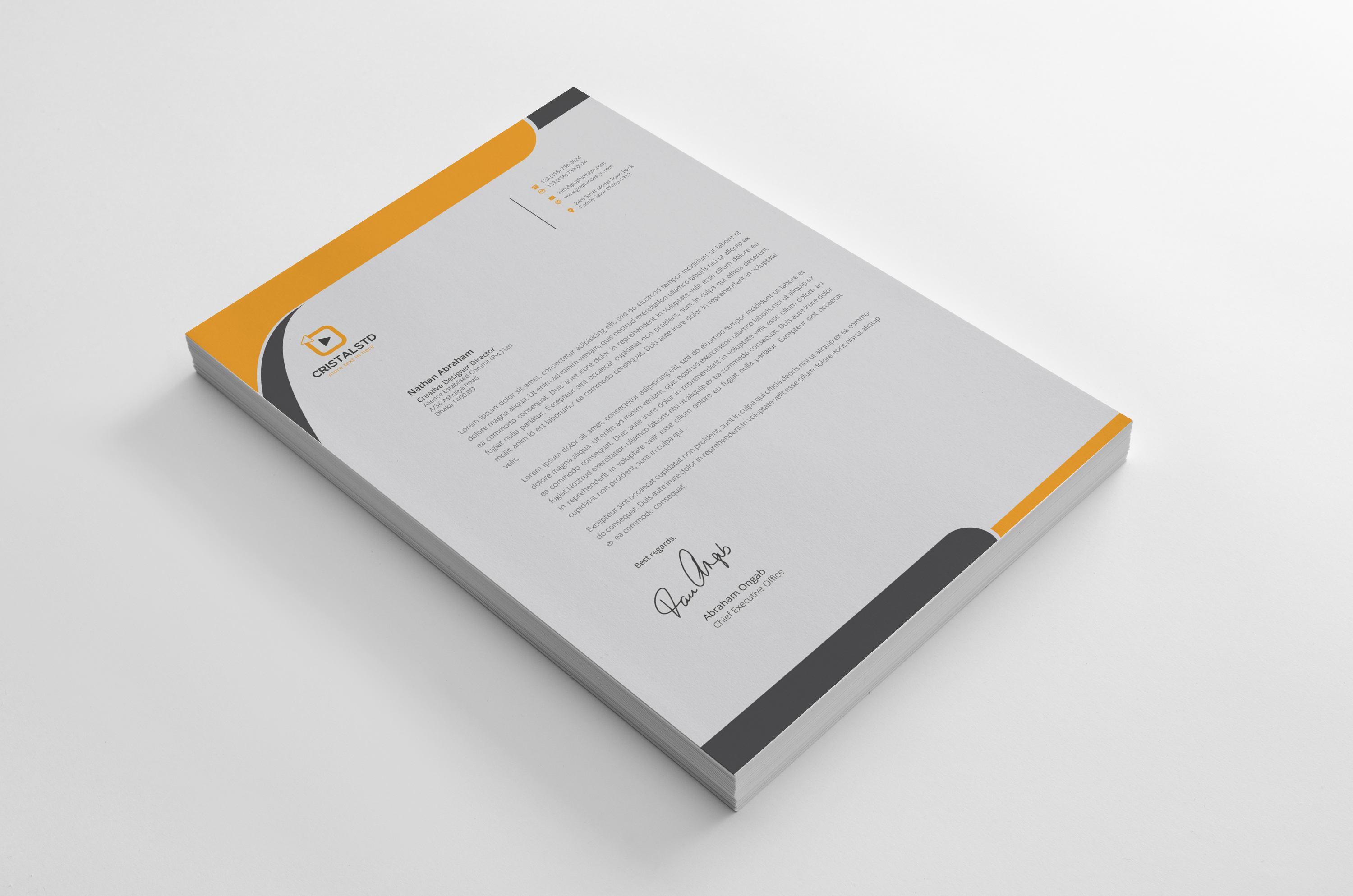 Microsoft Word Letterhead