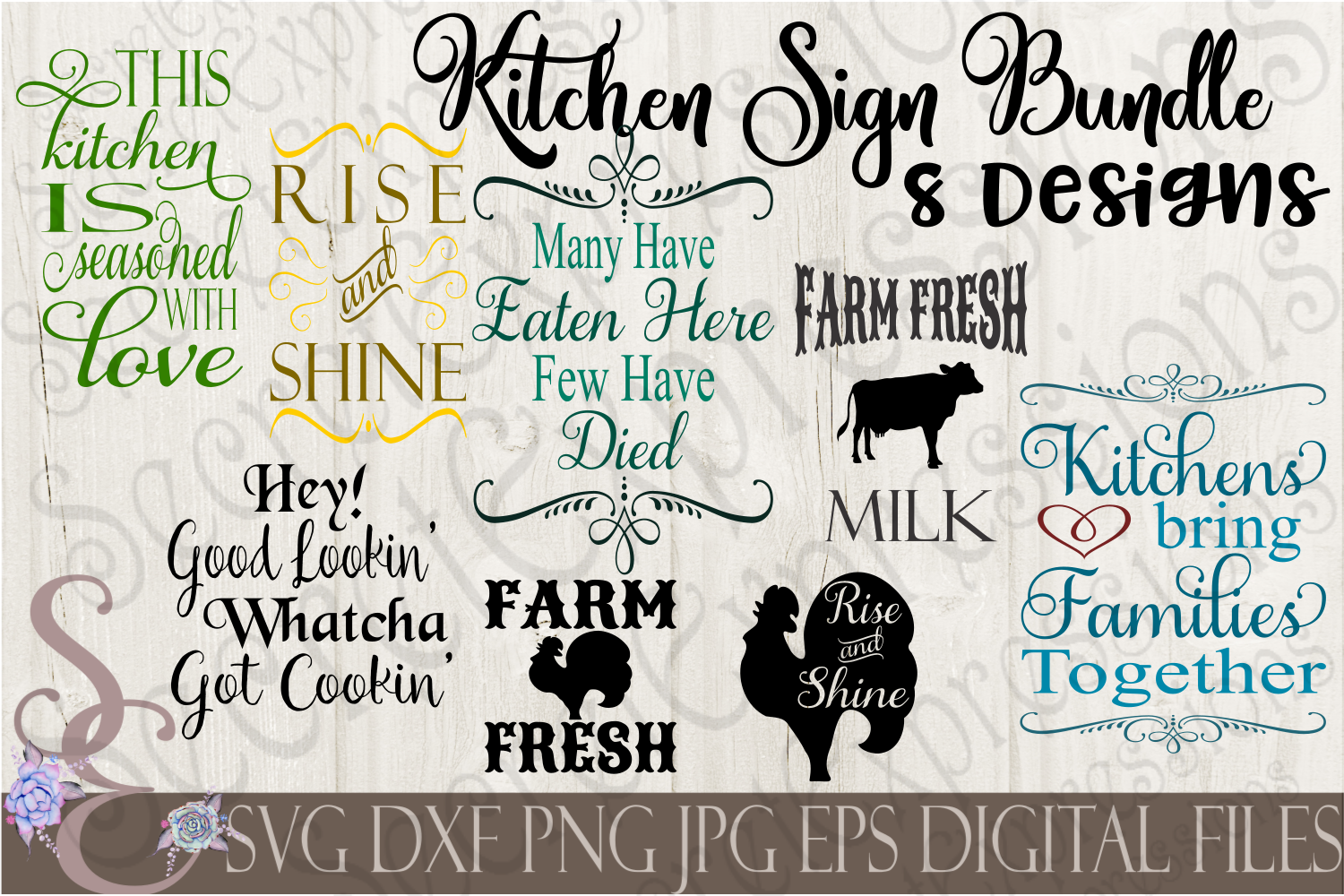 Download Kitchen Sign SVG Bundle