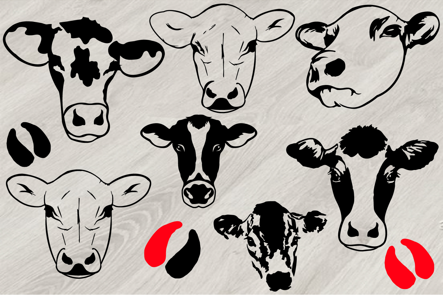 Download Heifer SVG, Cows Head SVG, cowboy western cow Farm Milk 796S