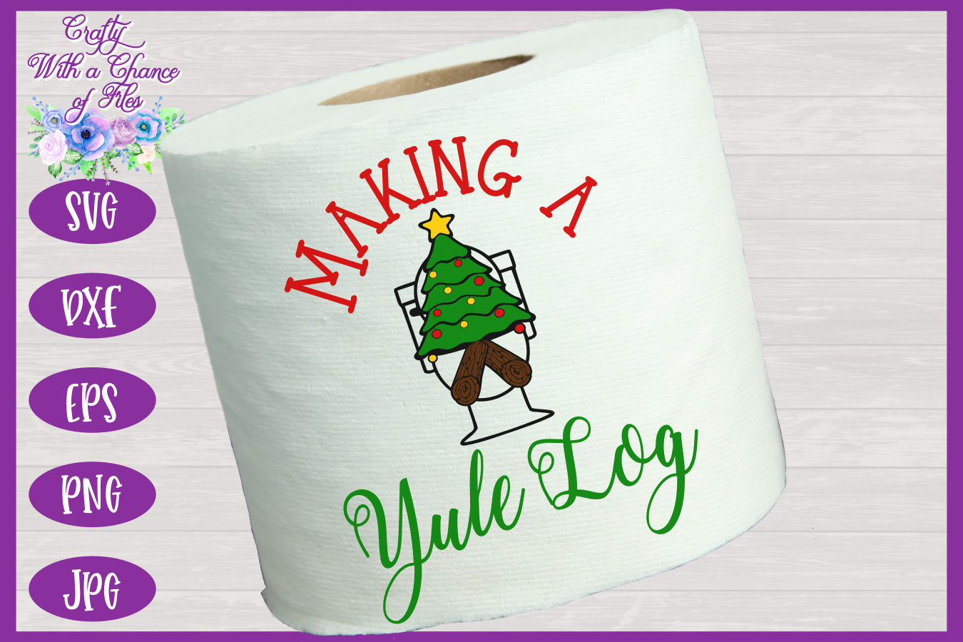 Download Christmas SVG | Toilet Paper SVG | Funny Gag Gift SVG