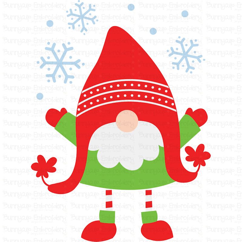 Christmas Gnomes SVG - 16 SVG, Clipart, Printables Files