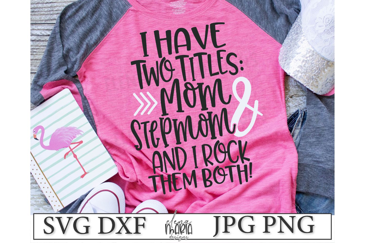 Download Mothers Day | Step Mom Svg Bundle | Bonus Mom (231854) | SVGs | Design Bundles