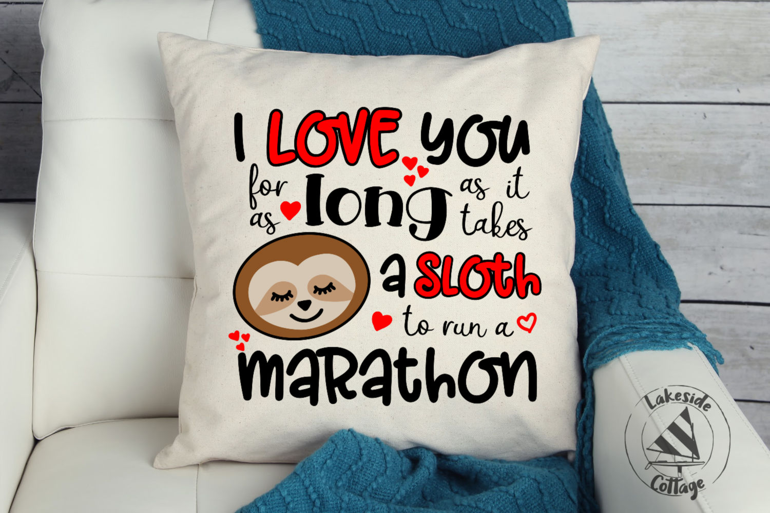 Download I love you as long as a sloth marathon - Valentine's Day ...