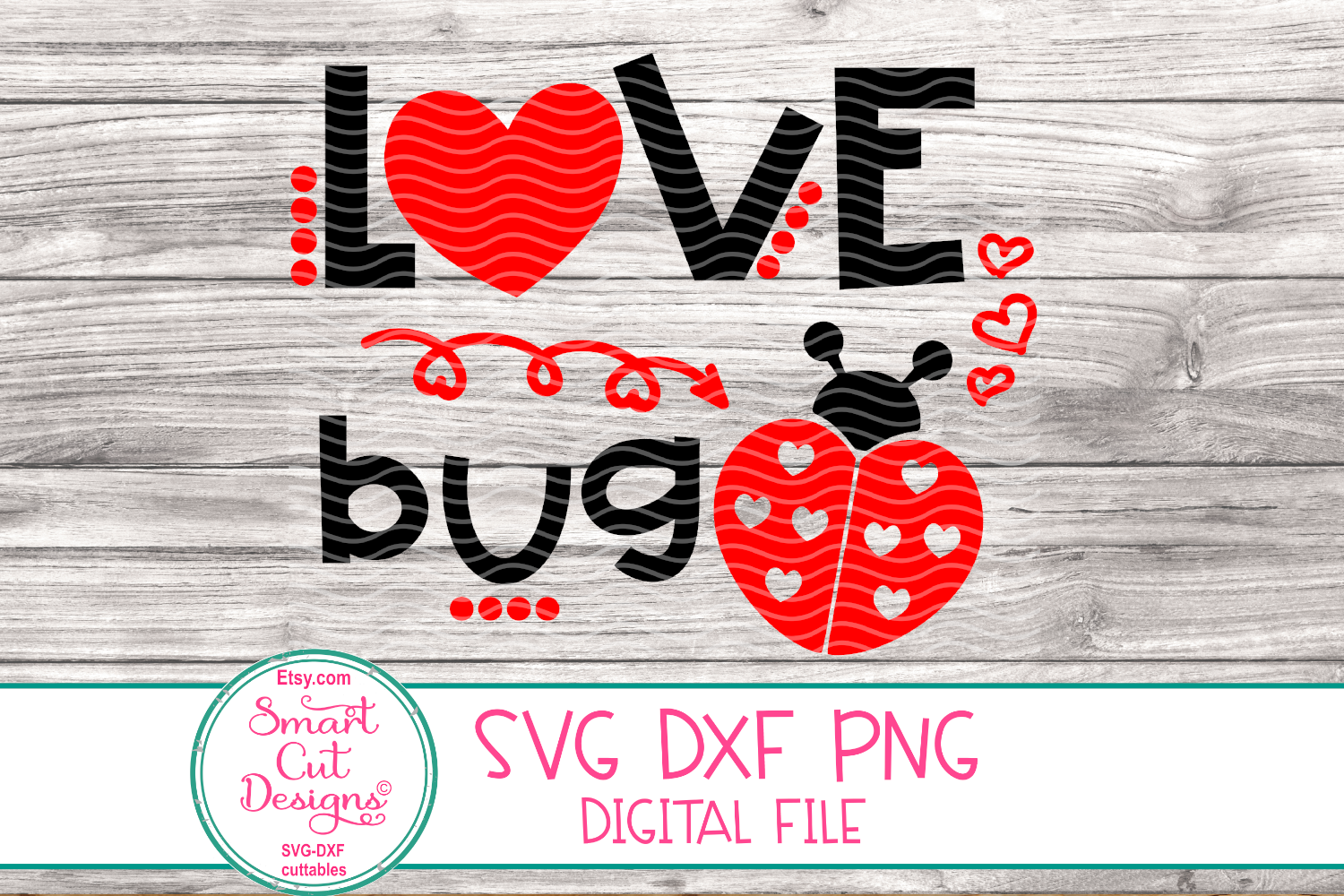 Download Love bug SVG,Valentine Day SVG, Kids Love SVG, Ladybug SVG