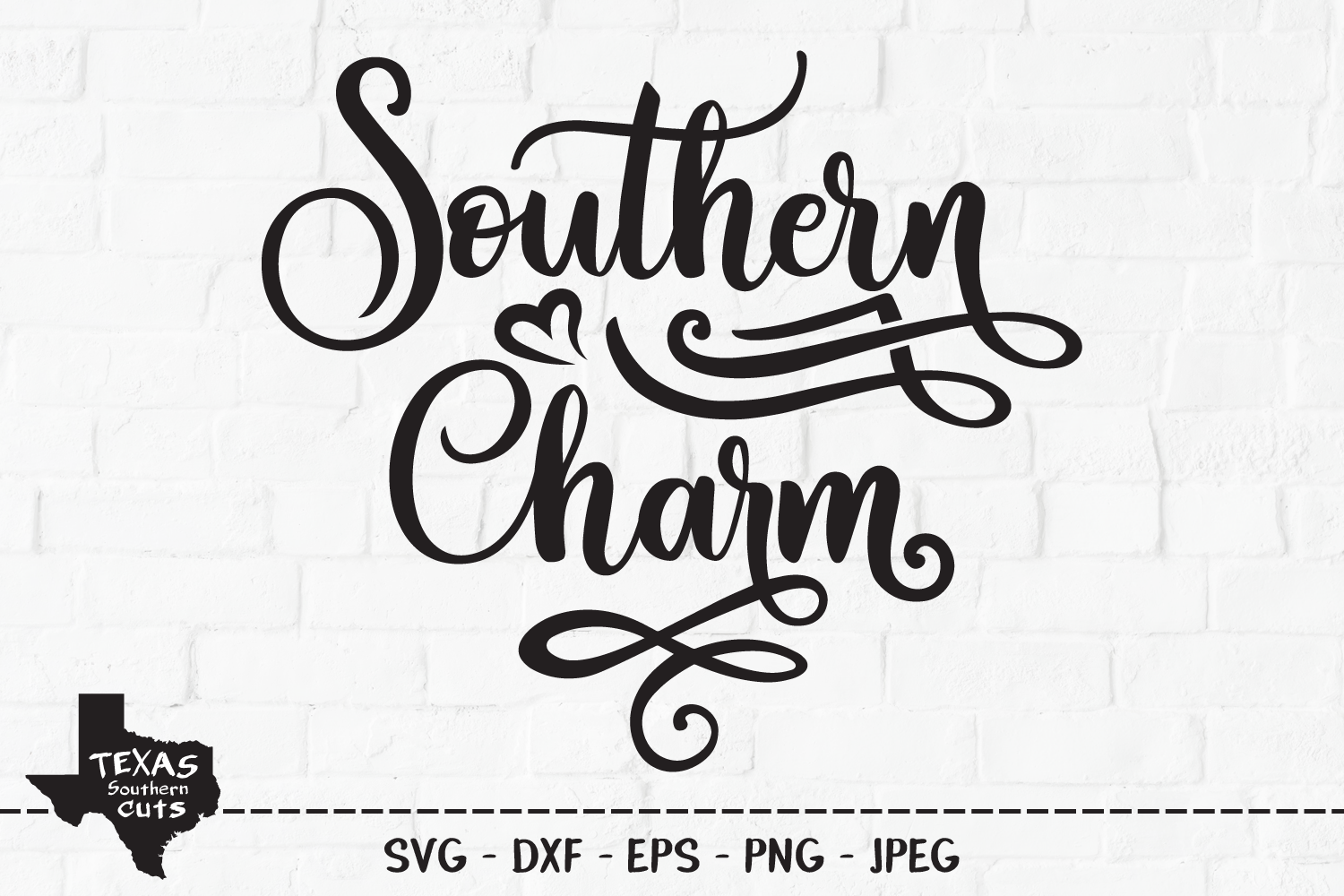 Download Southern Charm SVG, Cut File, Country Shirt Design, Heart